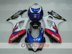Injection Fairing kit for 07-08 GSX R1000 - Blue, White - Rockstar #OYO87905520