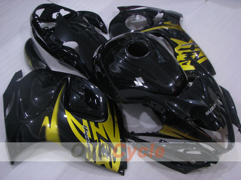 Injection Fairing kit for 08-20 GSXR1300 Hayabusa - Black, Gold - Factory Style #OYO87905583 Main image