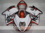Injection Fairing kit for 99-07 GSXR1300 Hayabusa - Orange, White - Factory Style #OYO87905592