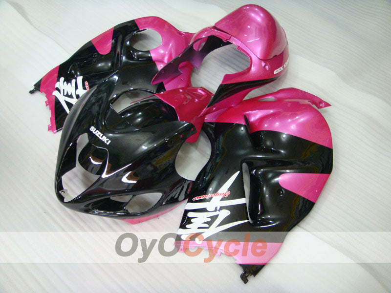Injection Fairing kit for 99-07 GSXR1300 Hayabusa - Black, Pink - Factory Style #OYO87905596