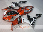 Injection Fairing kit for 04-06 YZF-R1 - Orange, White, Black - MOTUL #OYO87905644
