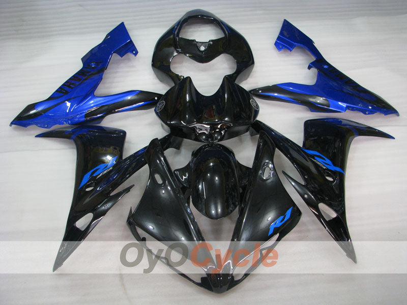 Injection Fairing kit for 04-06 YZF-R1 - Blue, Black - Factory Style #OYO87905645