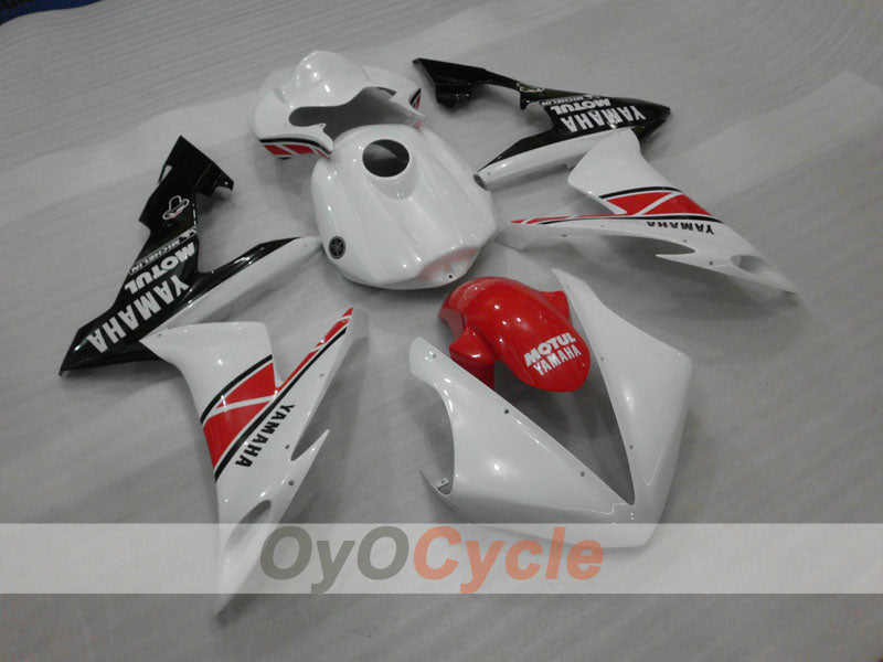 Injection Fairing kit for 04-06 YZF-R1 - Orange, White, Black - MOTUL #OYO87905646 Main image