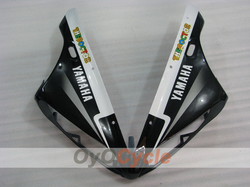 Injection Fairing kit for 04-06 YZF-R1 - White, Black - FIAT #OYO87905647