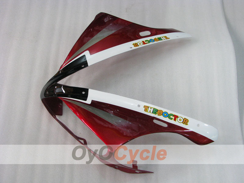Injection Fairing kit for 04-06 YZF-R1 - Red, White - FIAT #OYO87905651