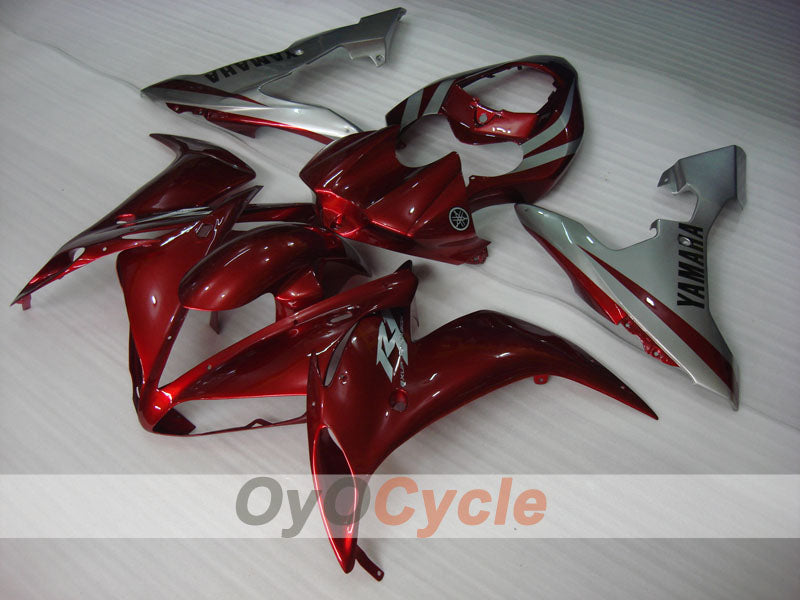 Injection Fairing kit for 04-06 YZF-R1 - Red, Grey - Factory Style #OYO87905652