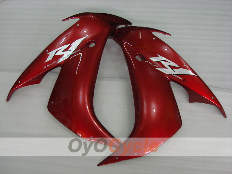 Injection Fairing kit for 04-06 YZF-R1 - Red, Grey - Factory Style #OYO87905652