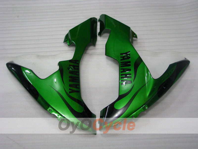 Injection Fairing kit for 04-06 YZF-R1 - Green, Black - Factory Style #OYO87905653