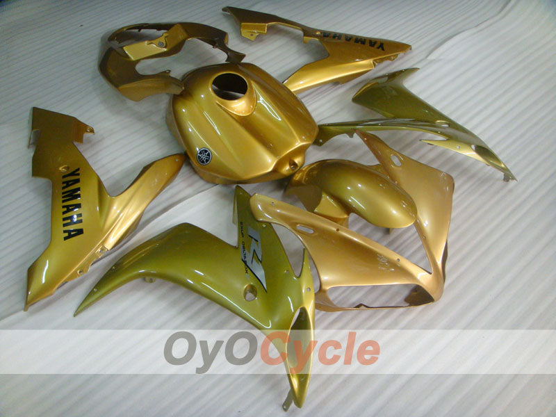 Injection Fairing kit for 04-06 YZF-R1 - Gold - Factory Style #OYO87905655 Main image