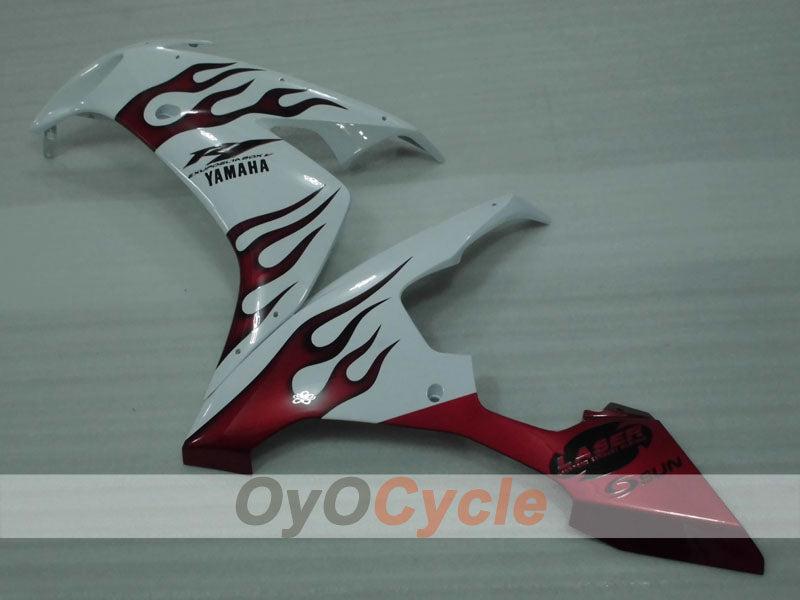Injection Fairing kit for 04-06 YZF-R1 - Red, White - Customize #OYO87905656