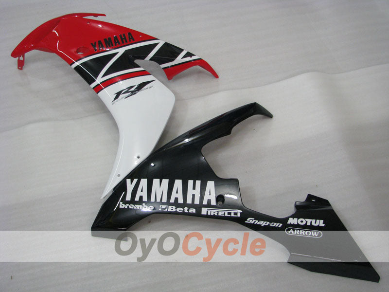 Injection Fairing kit for 04-06 YZF-R1 - Red, White, Black - MOTUL #OYO87905657