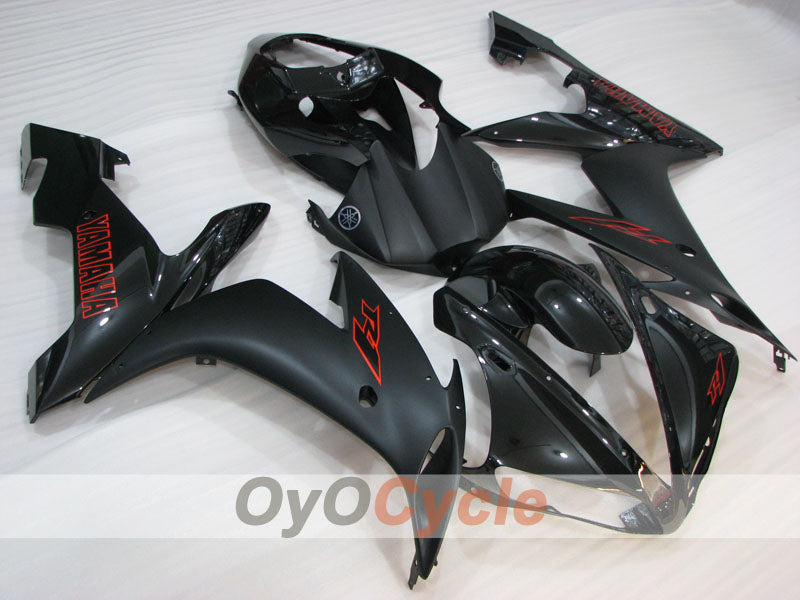 Injection Fairing kit for 04-06 YZF-R1 - Black, Matte - Factory Style #OYO87905660 Main image