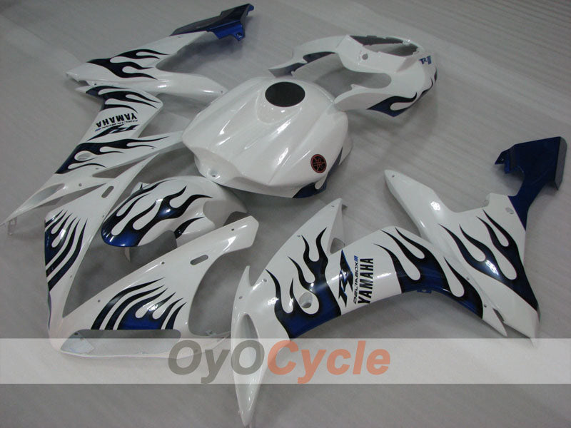 Injection Fairing kit for 04-06 YZF-R1 - Blue, White - Customize #OYO87905663 Secondary image