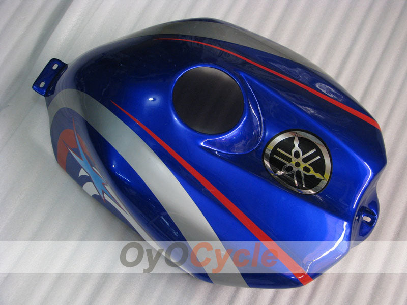 Injection Fairing kit for 04-06 YZF-R1 - Blue, White - FIAT, MOTUL #OYO87905671