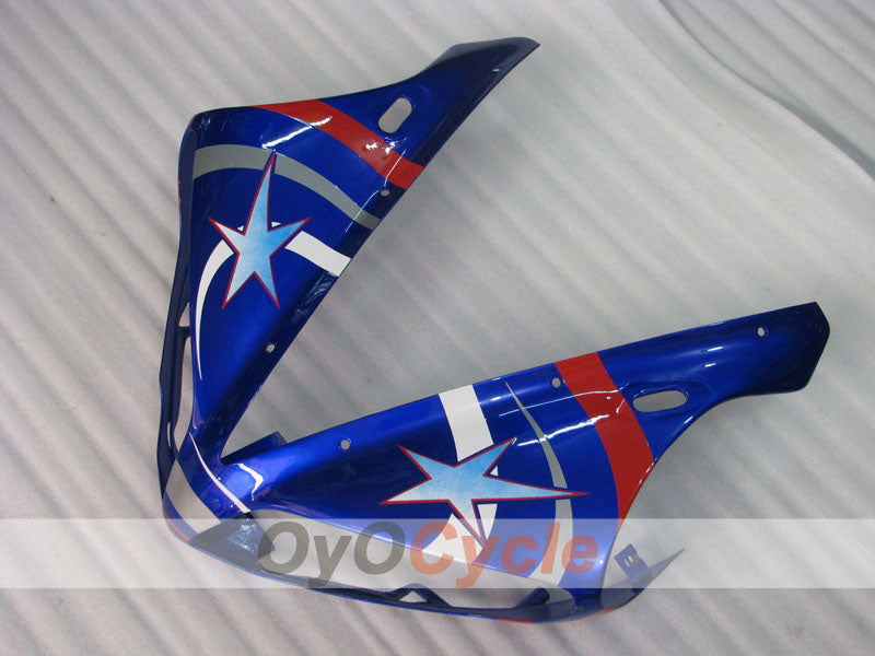 Injection Fairing kit for 04-06 YZF-R1 - Blue, White - FIAT, MOTUL #OYO87905671