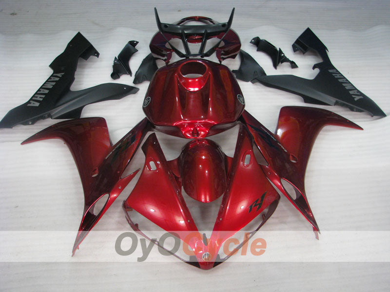 Injection Fairing kit for 04-06 YZF-R1 - Red, Black, Matte - Factory Style #OYO87905673 Secondary image