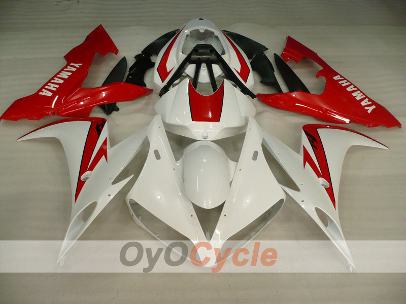 Injection Fairing kit for 04-06 YZF-R1 - Red, White - Factory Style, MICHELIN #OYO87905675 Secondary image