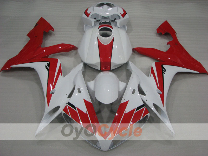 Injection Fairing kit for 04-06 YZF-R1 - Red, White - Factory Style, MICHELIN #OYO87905676 Secondary image