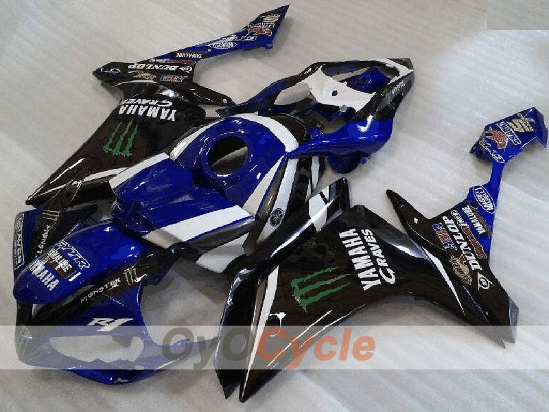 Injection Fairing kit for 07-08 YZF-R1 - Blue, White, Black - Monster #OYO87905681