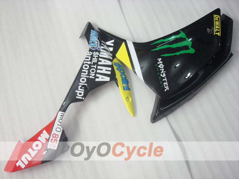 Injection Fairing kit for 07-08 YZF-R1 - Yellow, Black - Monster #OYO87905682