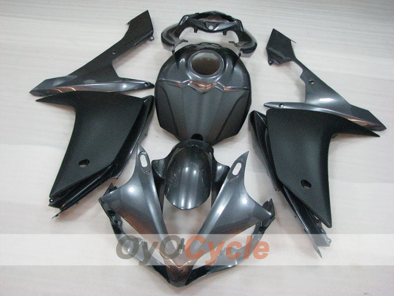 Injection Fairing kit for 07-08 YZF-R1 - Black, Grey, Matte - Factory Style #OYO87905689 Secondary image