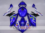 Injection Fairing kit for 07-08 YZF-R1 - Blue, White, Black - Monster #OYO87905695