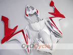Injection Fairing kit for 07-08 YZF-R1 - Red, White - Factory Style #OYO87905699