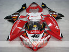 Injection Fairing kit for 07-08 YZF-R1 - Red, White - Santander #OYO87905704