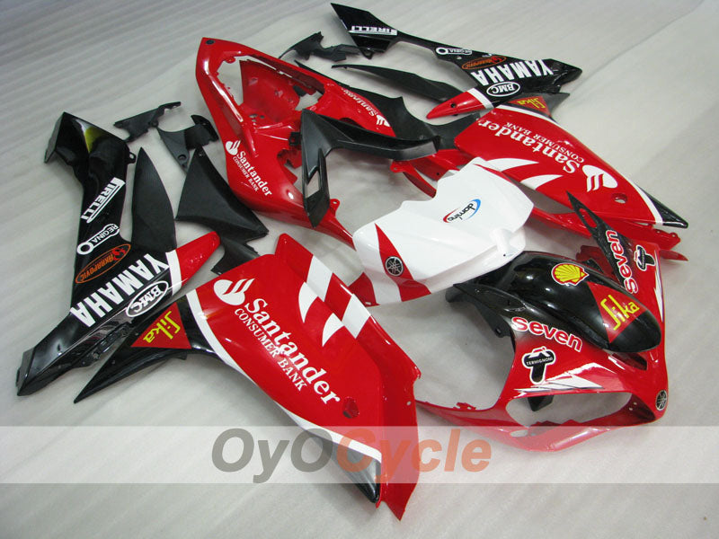 Injection Fairing kit for 07-08 YZF-R1 - Red, Black - Santander #OYO87905705 Main image