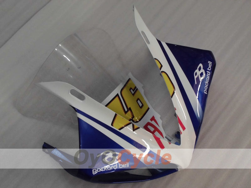 Injection Fairing kit for 09-11 YZF-R1 - Blue, White - FIAT #OYO87905711