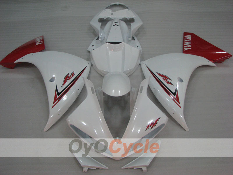 Injection Fairing kit for 09-11 YZF-R1 - Red, White - Factory Style #OYO87905713 Secondary image