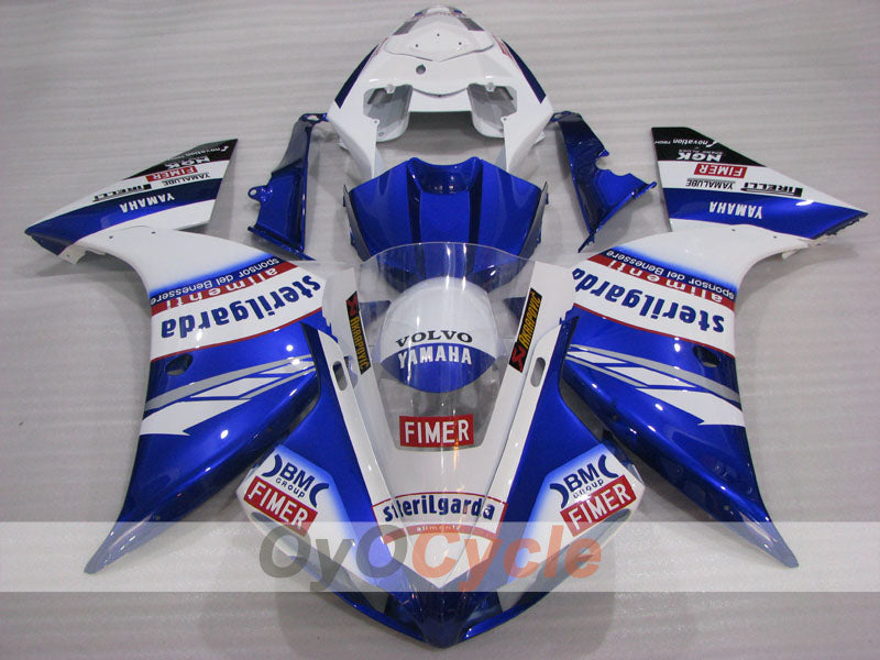 Injection Fairing kit for 09-11 YZF-R1 - Blue, White - Sterilgarda #OYO87905718