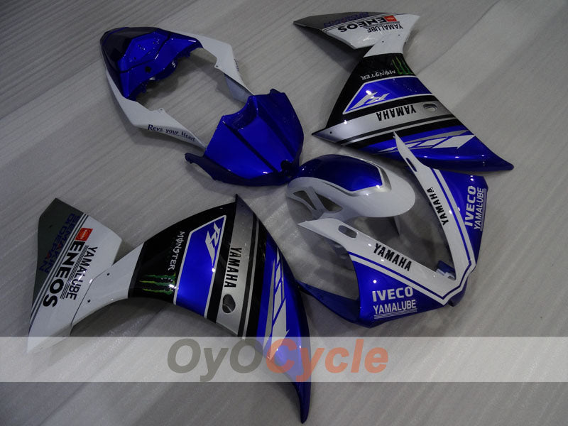 Injection Fairing kit for 09-11 YZF-R1 - Blue, White - ENEOS #OYO87905719 Main image