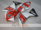 Injection Fairing kit for 09-11 YZF-R1 - Red, White - Factory Style #OYO87905724