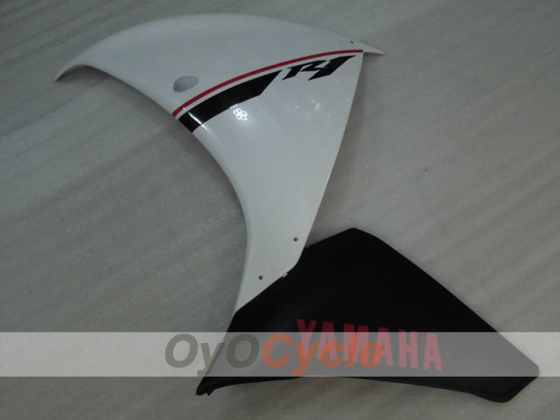 Injection Fairing kit for 12-14 YZF-R1 - White, Black - Factory Style #OYO87905727