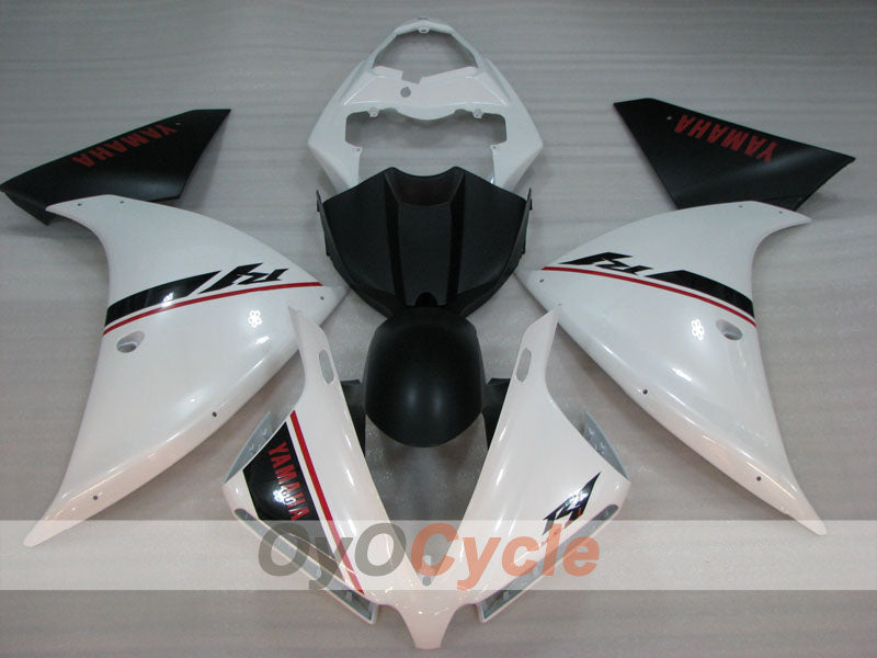 Injection Fairing kit for 12-14 YZF-R1 - White, Black - Factory Style #OYO87905727 Secondary image