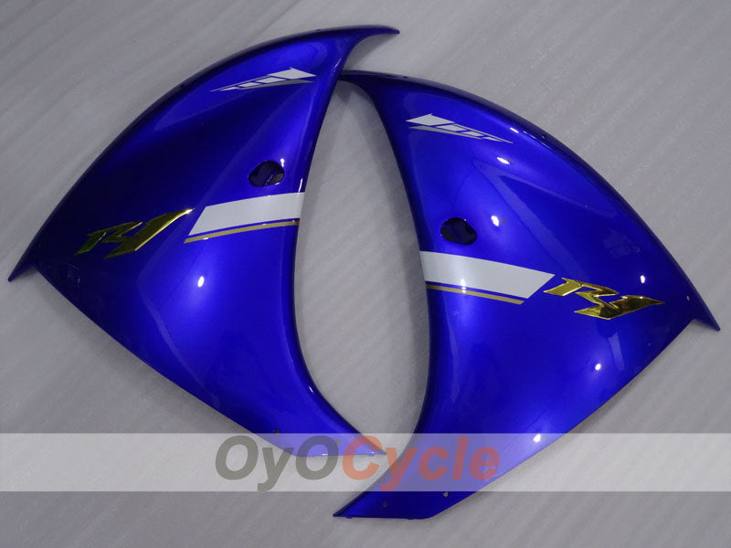 Injection Fairing kit for 12-14 YZF-R1 - Blue, White - Factory Style #OYO87905729