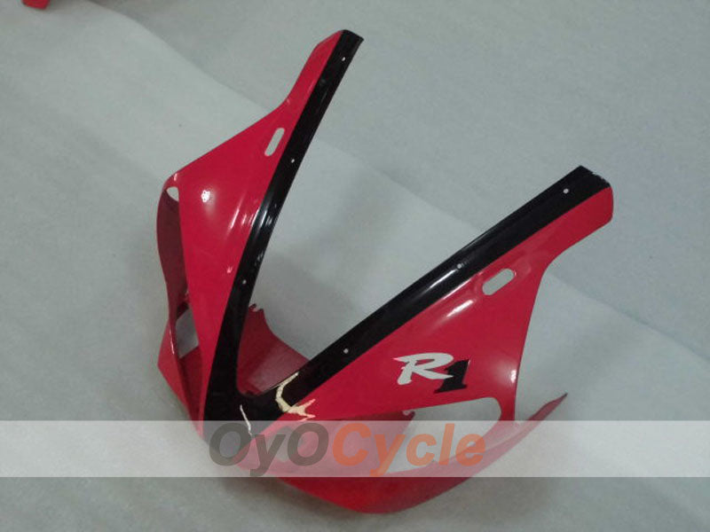 Injection Fairing kit for 00-01 YZF-R1 - Red, White - Factory Style #OYO87905732