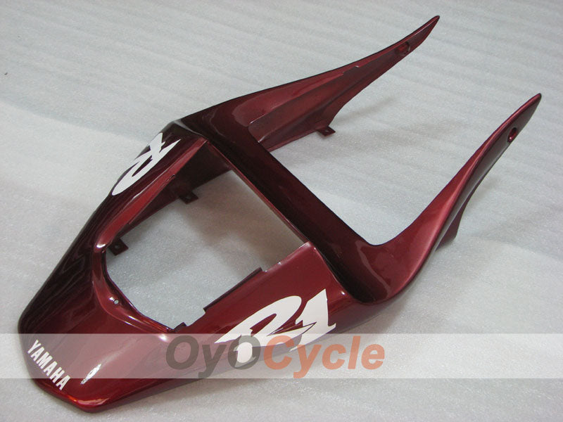 Injection Fairing kit for 00-01 YZF-R1 - Red Wine Color, Black - Factory Style #OYO87905738