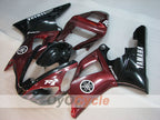 Injection Fairing kit for 00-01 YZF-R1 - Red Wine Color, Black - Factory Style #OYO87905738
