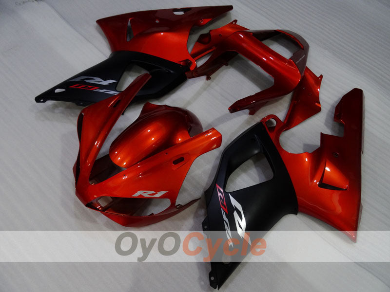 Injection Fairing kit for 00-01 YZF-R1 - Orange, Black - Factory Style #OYO87905739 Secondary image