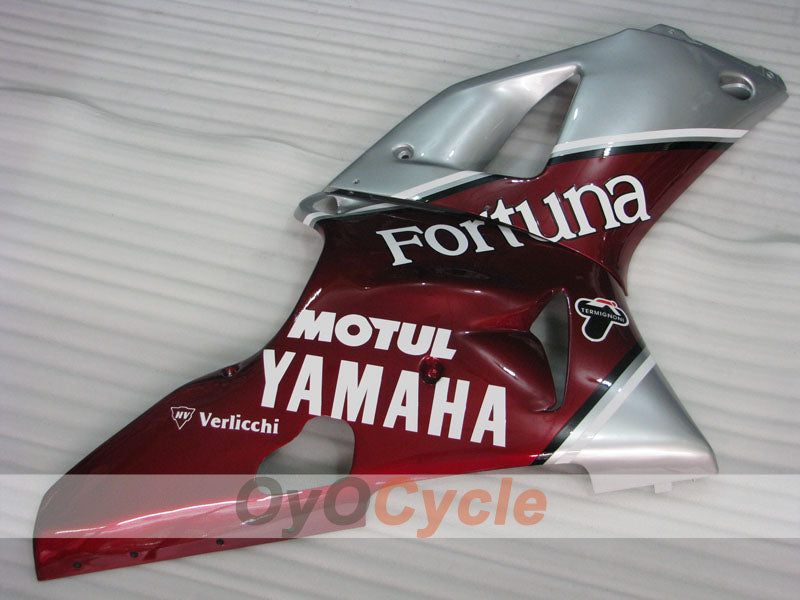 Left & Right Side Fairing For Yamaha 00-01 YZF-R1 #OYO87911016
