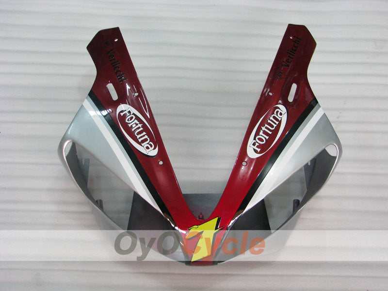 Injection Fairing kit for 00-01 YZF-R1 - Red, Silver - Fortuna #OYO87905742
