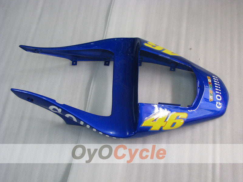 Injection Fairing kit for 00-01 YZF-R1 - Blue, White - GO!!!!!!!, MOTUL #OYO87905743