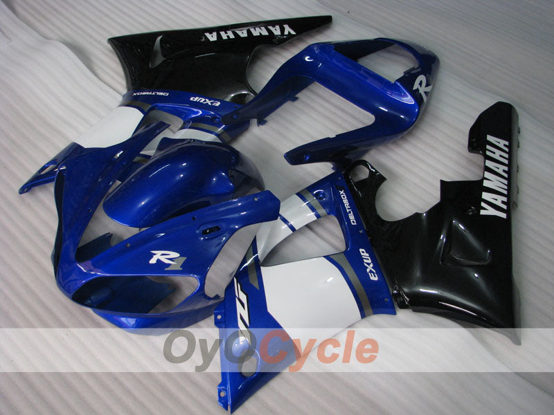 Injection Fairing kit for 00-01 YZF-R1 - Blue, White - Factory Style #OYO87905747 Secondary image