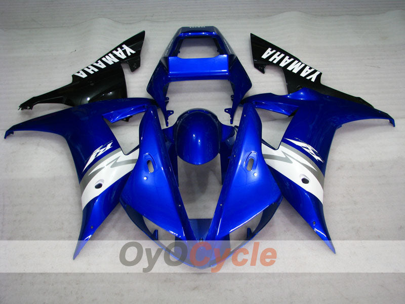 Injection Fairing kit for 02-03 YZF-R1 - Blue, White, Black - Factory Style #OYO87905753