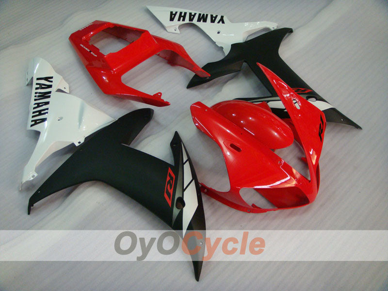Injection Fairing kit for 02-03 YZF-R1 - Red, White, Black - Factory Style #OYO87905755