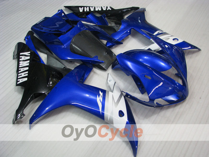 Injection Fairing kit for 02-03 YZF-R1 - Blue, Black - Factory Style #OYO87905757