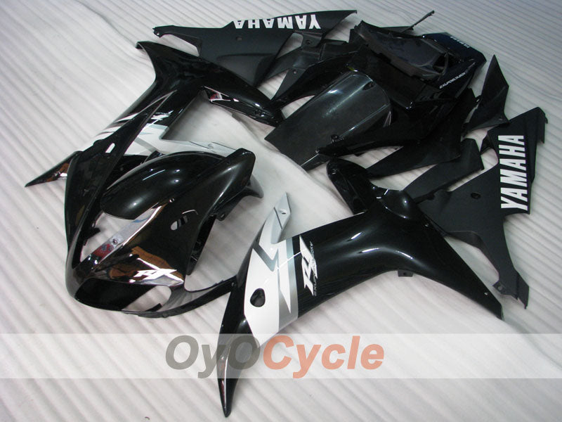 Injection Fairing kit for 02-03 YZF-R1 - White, Black - Factory Style #OYO87905770