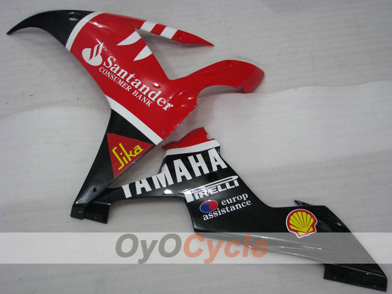 Injection Fairing kit for 02-03 YZF-R1 - Red, Black - Santander #OYO87905771